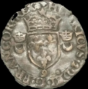 1555 Medieval France Henri II Hammered Silver. Scarce - Picture 1 of 2