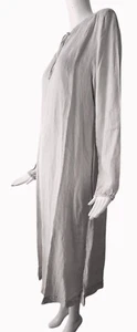 NWT JAMES PERSE Maxi Dress Caftan Natural Linen Size 3 $275 - Picture 1 of 8