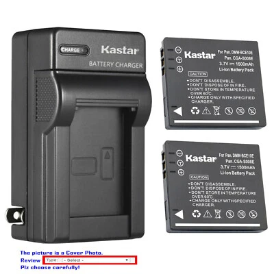 Kastar Battery AC Wall Charger for RICOH DB-70 & CX1 CX2 Caplio R6 Caplio R7 - Image 1 of 4
