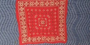 Bandana RN13962 Rot Vintage - Bild 1 von 2