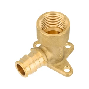EFIELD 2-100 Packs Pex A 1/2"x1/2" Female Drop Ear Elbow Brass Fitting No Lead - Picture 1 of 15