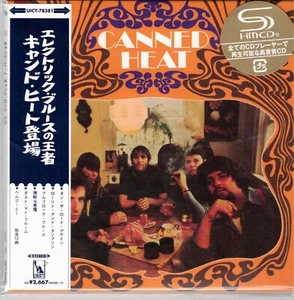 JAPAN MINI CANNED HEAT SELF TITLED SHM CD - Picture 1 of 1