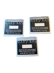 Mary Kay Mineral Eye Color Crystalline #013044 Full Size 0.05 oz. (3 Pack) - Picture 1 of 2