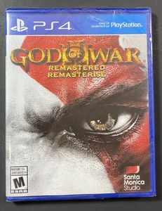 God of War III Remastered [ First Print Blue Case ] (PS4) NEW - Picture 1 of 6