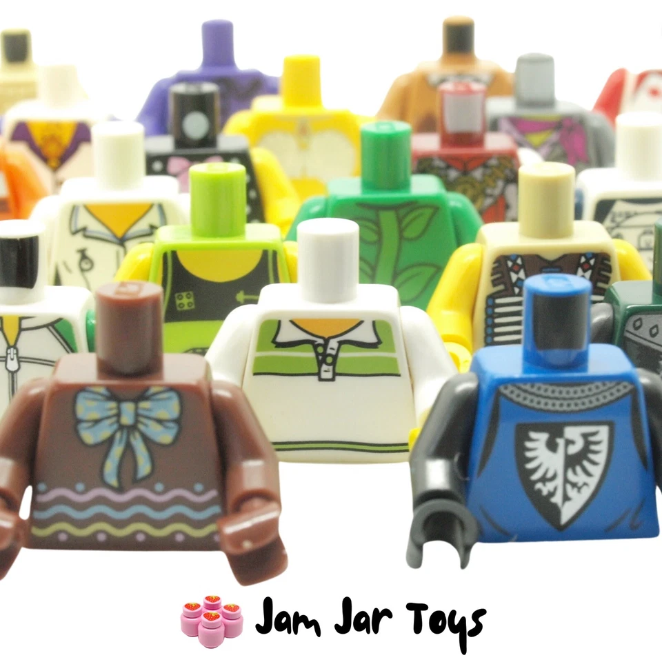 LEGO Minifigure Torsos 250+ Types NEW Genuine Bodies Large Selection Choose Save - Image 1 of 1