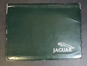 Estuche manual plegable para propietarios Jaguar. Estuche de manual verde Jaguar. #MR21 - Imagen 1 de 4