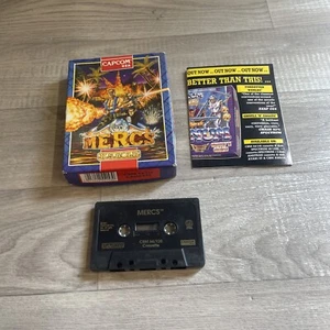 Mercs - Commodore Capcom 1991 Raro CBM 64/128 Juego - Imagen 1 de 5