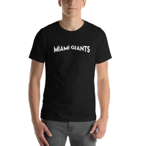 Miami Giants Negro League Baseball Defunct Marlins Satchel Paige Unisex T-Shirt - Picture 1 of 9