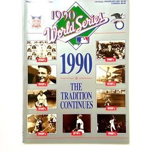 World Series 1990 Magazine The Tradition Continues Program 081815R - Picture 1 of 2