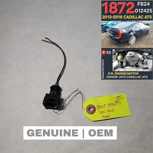 ⭐⭐OEM 2013-2018 CADILLAC ATS BOOST PRESSURE SOLENOID VALVE CONNECTOR⭐⭐ - Picture 1 of 2