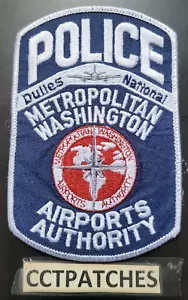METROPOLITAN WASHINGTON DC FLUGHAFENBEHÖRDE POLIZEI SCHULTERAUFNÄHER - Bild 1 von 2