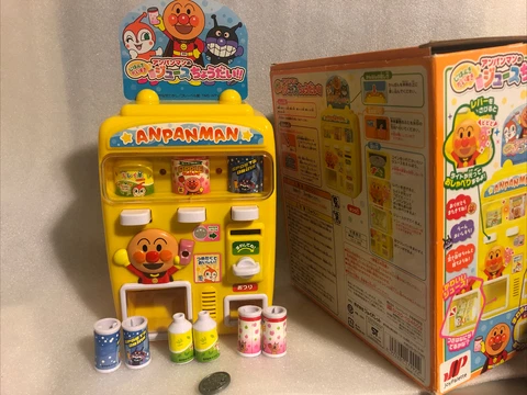 USED Juice charged Anpanman vending machine love Anpanman Cover