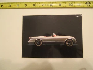 1953 Corvette Chevy Chevrolet the first year Automobiles Postcard Oversized - Picture 1 of 2