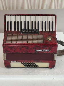 Piano accordion akkordeon  WELTMEISTER STELLA 48 bass - Picture 1 of 16