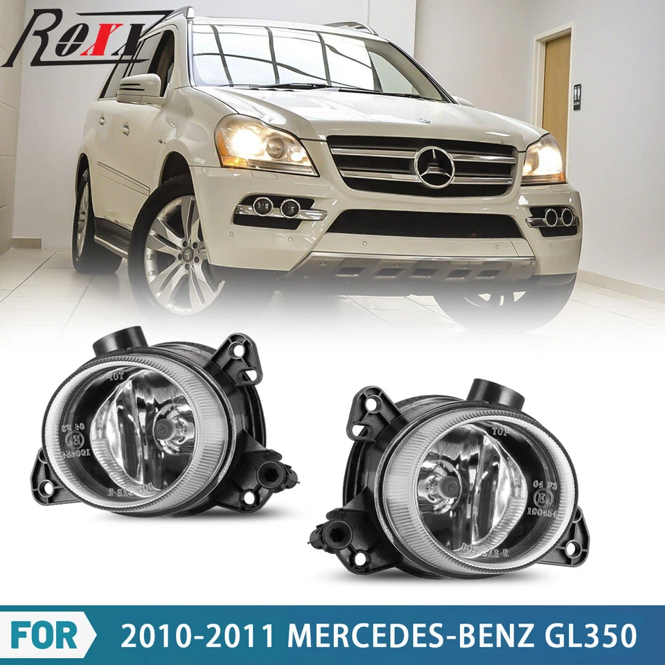 for 2010-2011 Fog Lights MERCEDES-BENZ GL350 GL450 GL500 GL550 Bumper Lamp Pair - Image 1 of 4
