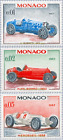 EBS MONACO 1967 SPORTSCARS - Bugatti - Alfa Romeo - Mercedes-Benz 708-710 MNH**
