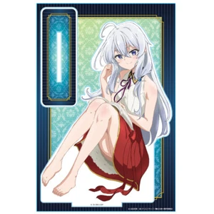 NUEVO Wandering Witch The Journey of Elaina Chara en acrílico soporte adorno JPN - Imagen 1 de 2