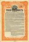Mays Food Products Incorporated - Obligation de 100 $ - Obligations générales