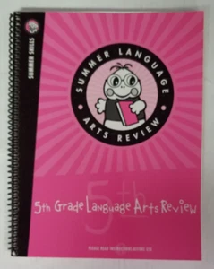 Summer Skills Summer Language 5th Grade Language Arts Review -NEW - Picture 1 of 3
