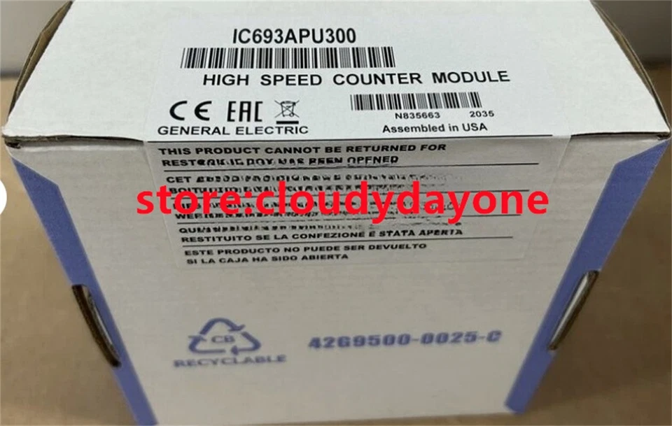 New In Box GE Fanuc IC693APU300 Fanuc High Speed Counter Module IC693APU300 - Image 1 of 2