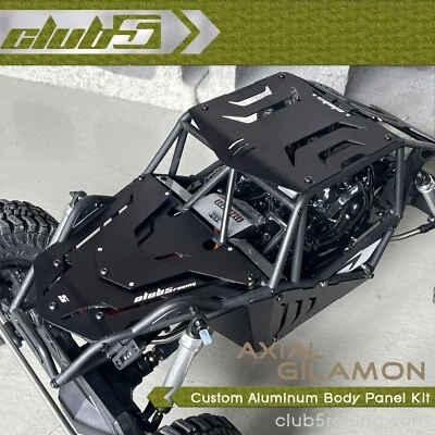 Custom Aluminum Body Panel Kit for Axial AXP8 Gilamon - Image 1 of 4