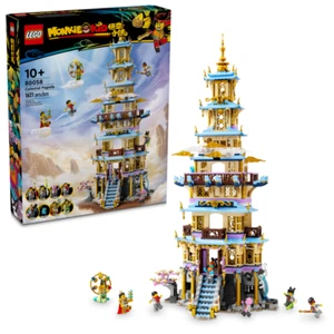 LEGO Monkie Kid Set Pagoda Celeste 80058 Nuovo e Sigillato POSTA GRATIS - Foto 1 di 1