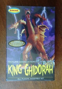 King Ghidorah Aurora Model - Polar Lights (Playing Mantis) model kit year 2000 - Picture 1 of 6