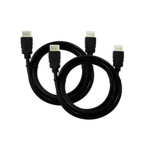 HDMI CABLE 2 PACK 4K HIGH SPEED with ETHERNET 3/6/10/15ft for HD LAPTOP LOT BULK - Picture 1 of 31