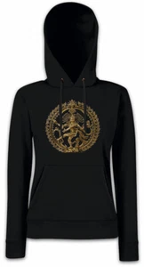 SHIVA II Damen Hoodie Kapuzenpullover Yoga Buddha OM Hinduismus Buddhismus - Picture 1 of 1