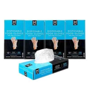 Member's Mark 4 Pack Disposable Food Gloves 500 Ct Each - Picture 1 of 6