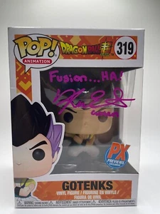 Funko Pop - Kara Edwards como GOTENKS - DRAGONBALL Z #319 FIRMADO CERTIFICADO DE AUTENTICIDAD JSA - Imagen 1 de 5