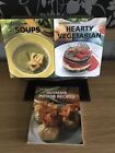 Set Of 3 Successful Cooking Soups, Hearty Vegetarian & Ultimate Potato Recipes