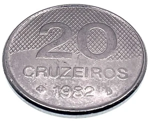 Weltmünze: 1982 Brasilien - 20 Cruzeiros - im Umlauf (SKU 318) - Bild 1 von 4