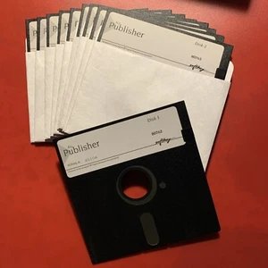 Vintage Key Publisher Softkey Set of Floppy Disk Desktop Publishing 45104-44053 - Picture 1 of 14