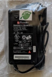 Genuine Travla 12V 5A AC DC Adapter SSA-0601S-1 I Power Supply Cord Charger PSU - Picture 1 of 2