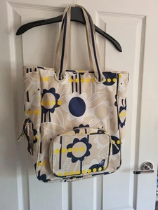 Retro Multicoloured Large Tote Bag By Roxy - Picture 1 of 8