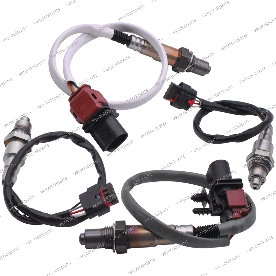 Sensor de oxígeno aguas arriba + aguas abajo 4 piezas para Ford F-150 2017-2020 3,5 L V6 Turbo Foto 1 de 4