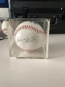 JAIME JARRIN DODGERS LEGENDARIO LOCUTOR FIRMADO CORTE BÉISBOL "HOF/98" PSA - Imagen 1 de 4