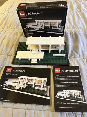 LEGO ARCHITECTURE: Farnsworth House (21009) - COMPLETE with box - Image 1 of 4