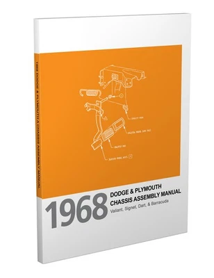 1968 Dardo Valiant barracuda Chasis Y Motor Montaje Manual Dodge Plymouth - Imagen 1 de 4