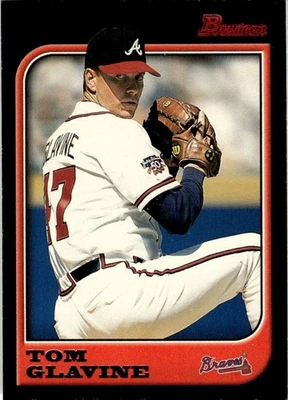 1997 Bowman Tom Glavine Atlanta Braves #236 - Image 1 of 2