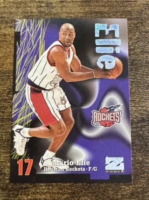 1997-98 SKYBOX Z-FORCE RAVE #95 MARIO ELIE SSP INSERT /399 RAVE SSP VTG ROCKETS - Image 1 of 2
