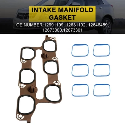 Kit de junta de colector de admisión de cilindro para Cadillac SRX Chevy GMC Terrain 3,0 L 3,6 L Foto 1 de 4