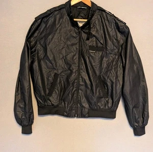 Giacca vintage anni '80 solo membri di Europa artigianale taglia 46 nera classica iconica media - Foto 1 di 16