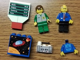 Lego 4561 Railway Express Train Incomplete No Transformer etc.