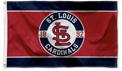 ST. LOUIS CARDINALS-3’x5’ Deluxe Outdoor Flag/Banner-NEW-SHIPS FAST! - Image 1 of 2