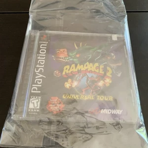 Rampage 2 Universal Tour Playstation PS1 Videospiel Neu TRB Shrinkwrap Sealed - Bild 1 von 6