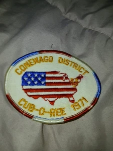 Parche Conewago District Cub-O-Ree 1971 bandera de Estados Unidos - Imagen 1 de 6
