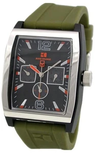 HUGO BOSS 1512686 Herrenuhr Uhr Edelstahl Oliv Grün Orange Linie NEU MAN WATCH - Bild 1 von 1