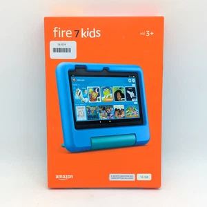Amazon Fire 7 Kids (12th Gen) 16GB - Wi-Fi Tablet In Blue - Picture 1 of 5